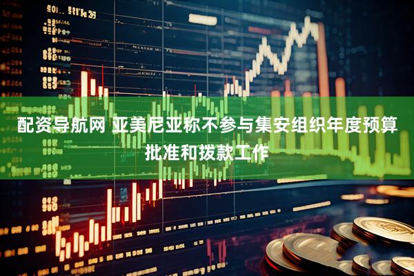 配资导航网 亚美尼亚称不参与集安组织年度预算批准和拨款工作